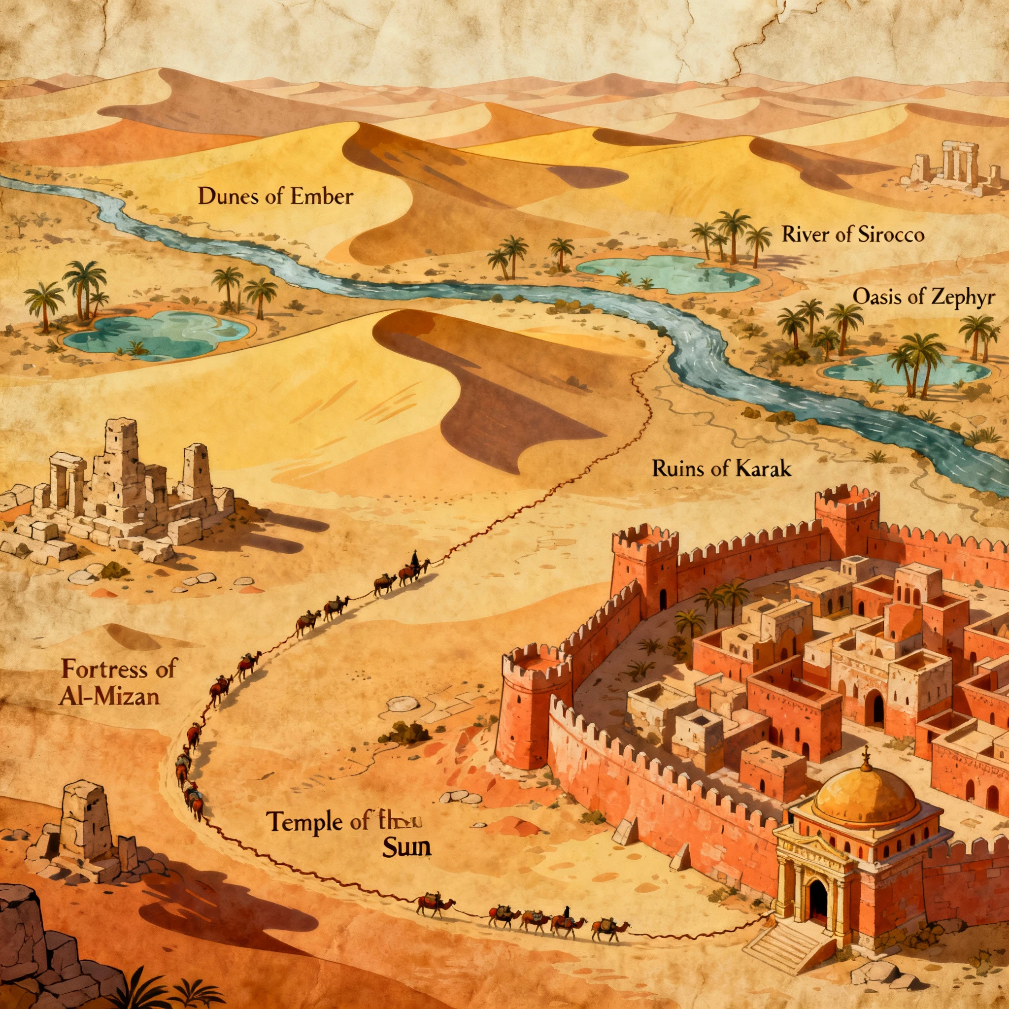 Maps of Tales of Xdripia